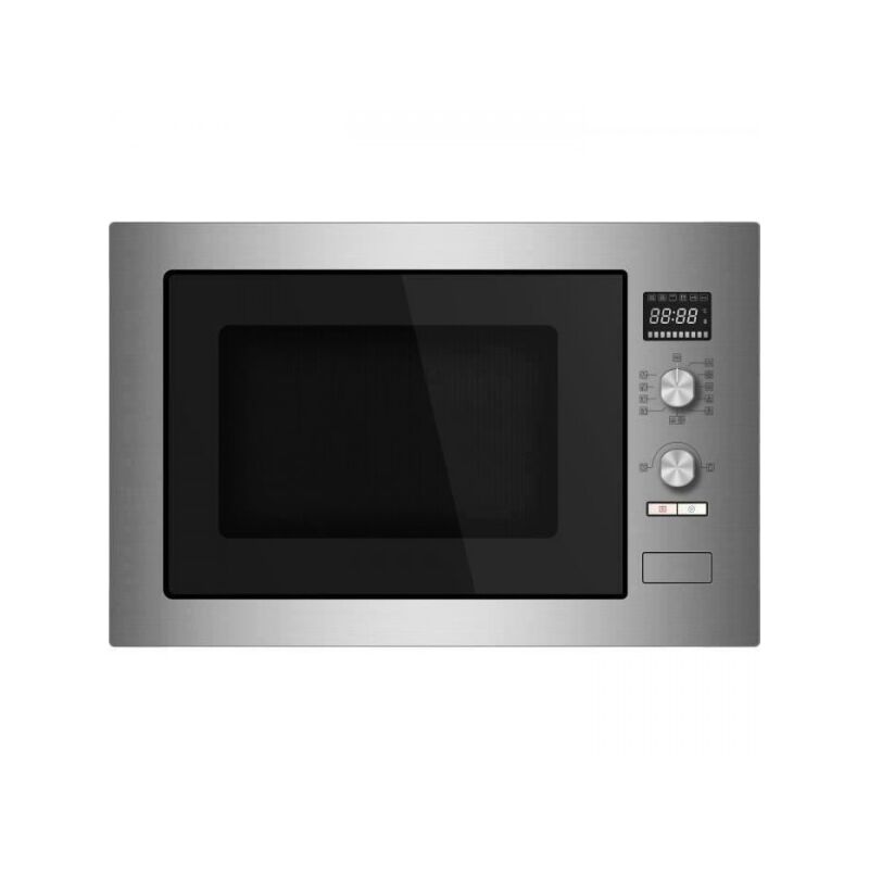 foto del prodotto continental edison micro ondes combin encastrable cemoc34ixe l59,5 x h46 x p46,8 cm inox 34l