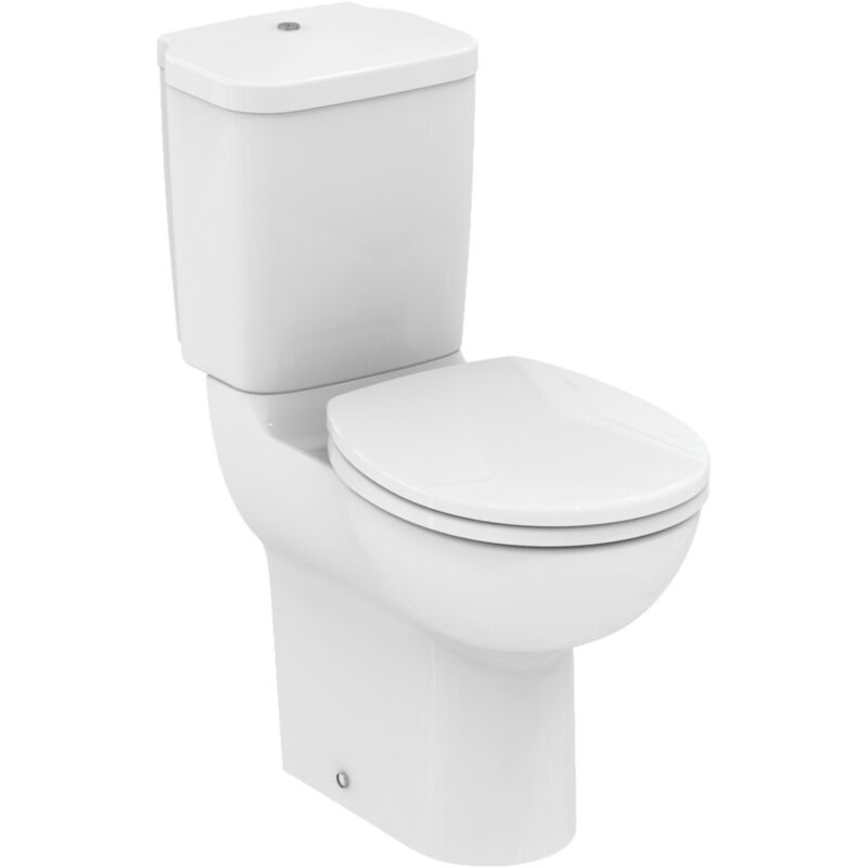 foto del prodotto contour 21, copriwater originale dedicato serie comunit e disabilit contour 21, chiusura standard, s407901, bianco ideal standard