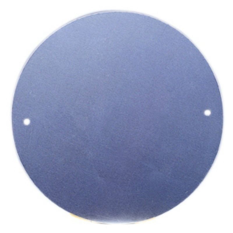 foto del prodotto contrassegno disco limite velocità adesivo retroiriflettente 3m omologati in classe 2 modello - piastra di supporto