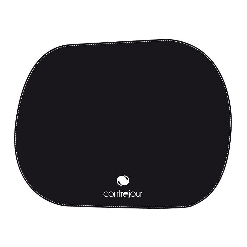 foto del prodotto contrejour set 2 tendine parasole 36x44cm nere con ventose
