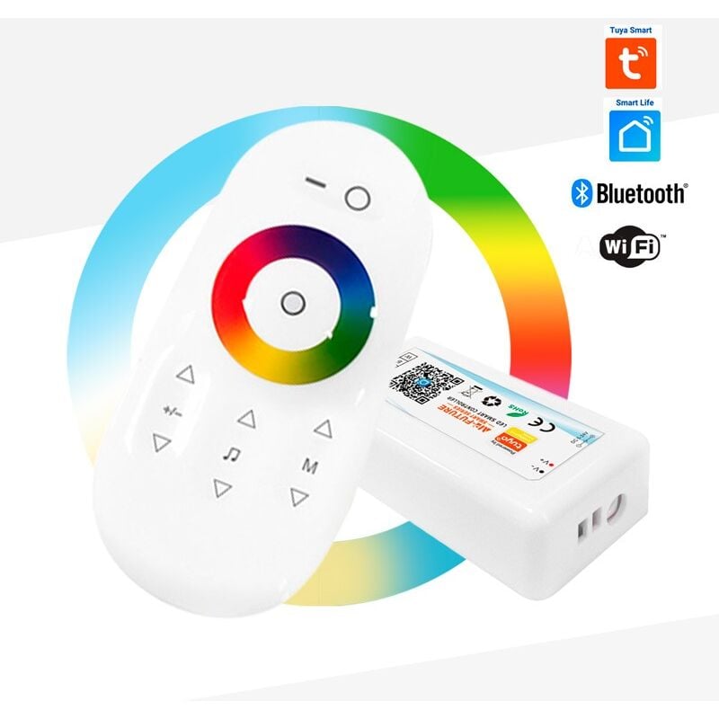 foto del prodotto controller led wifi rgbw 12 24v 4 canali 4a ch