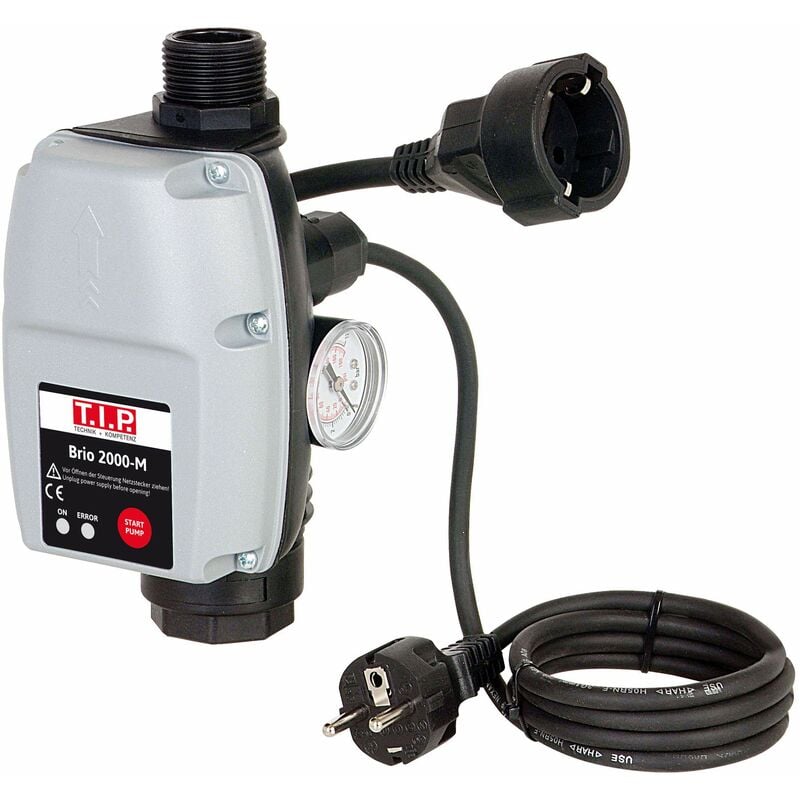foto del prodotto controllo elettronico della pompa pressostato per pompe sommerse, per pozzi profondi, per cisterne e per giardini a partire da 1,5 bar brio 2000