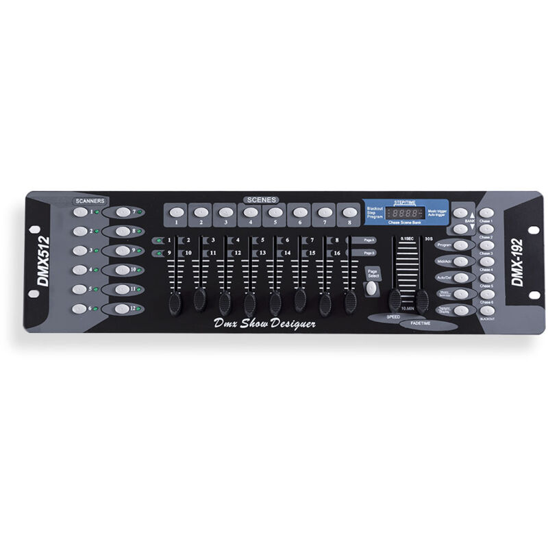 foto del prodotto controllore dmx512 9 12vdc 192 canalei