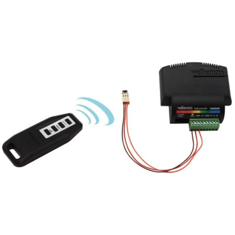 foto del prodotto controllore led rgb versione ir