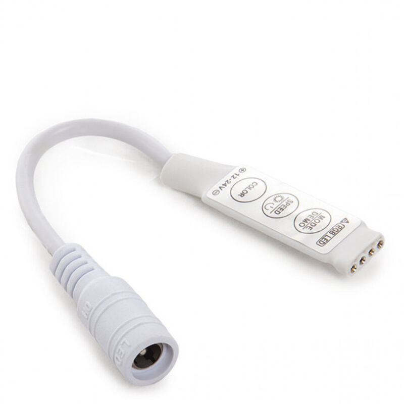 foto del prodotto controllore mini striscia led rgb 12 24vdc 144w