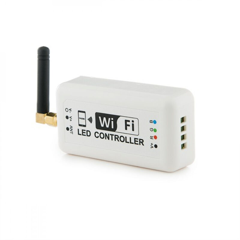 foto del prodotto controllore rgb wifi 3 canalei x 4a 12 24vdc 144 288w