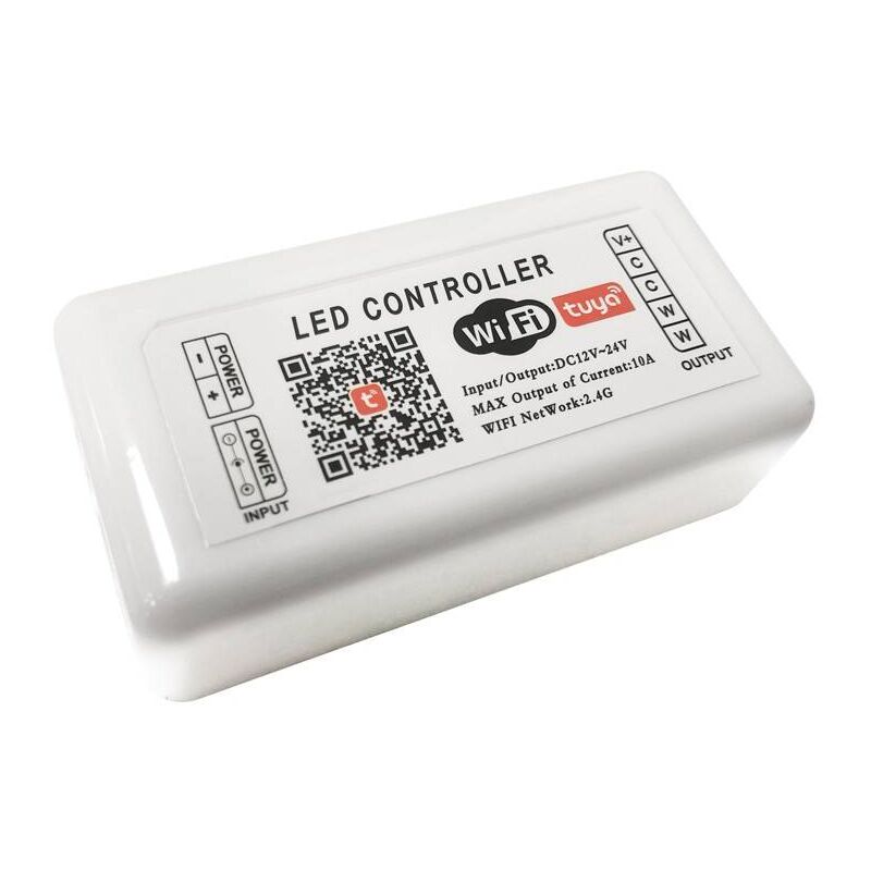 foto del prodotto controllore smart wifi cct 12 24v 2 canali 10a