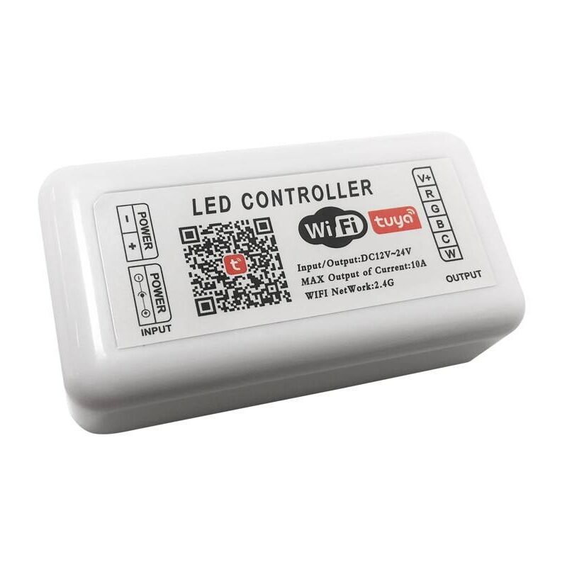foto del prodotto controllore smart wifi rgb cct 12 24v 5 canali