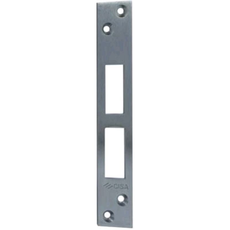foto del prodotto contropiastra 06232 01 cisa zincata mm 156x25,5 h.mm 2,5 1 pz
