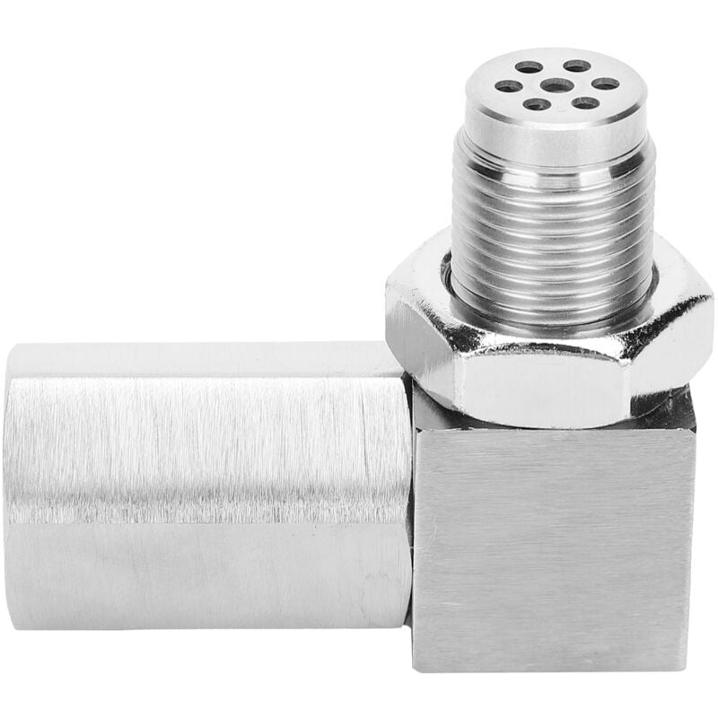foto del prodotto convertisseur catalytique à 90 degr s cel limine la v rification de la prise du capteur d'o2 en acier inoxydable