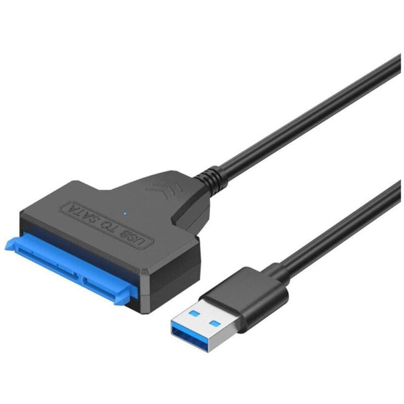 foto del prodotto convertitore cavo adattatore sata usb 3.0 20cm ssd hdd hard disk sa-u3.0 - - maxtech