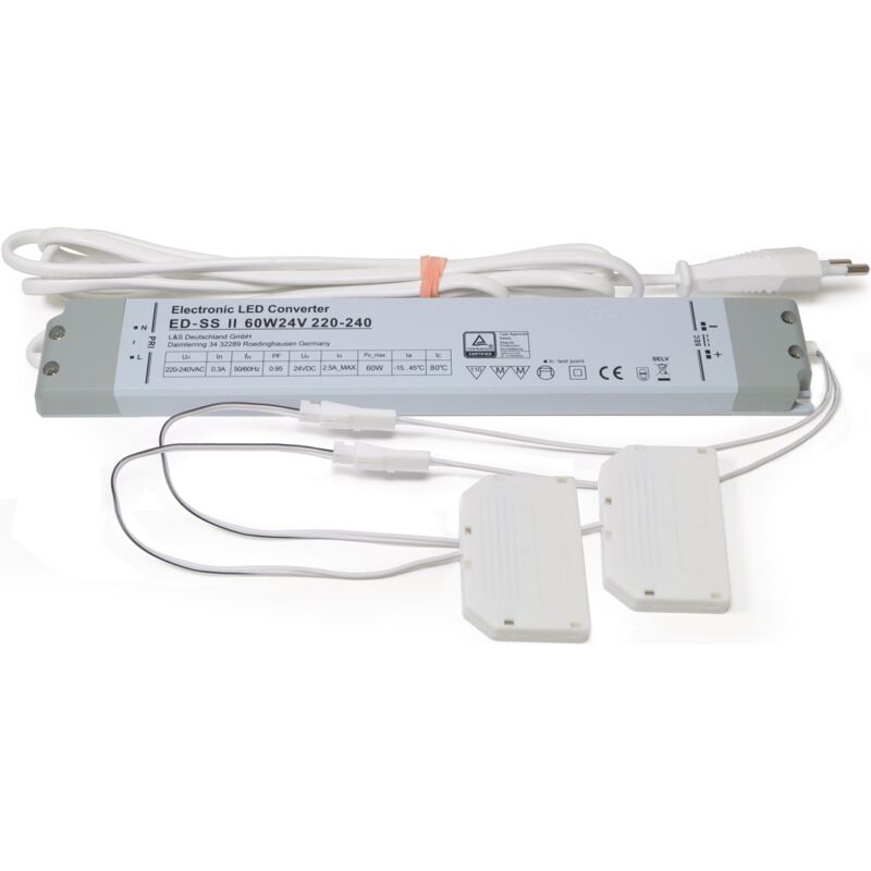 foto del prodotto convertitore led 230 v 24 v 60 w 290 mm l s