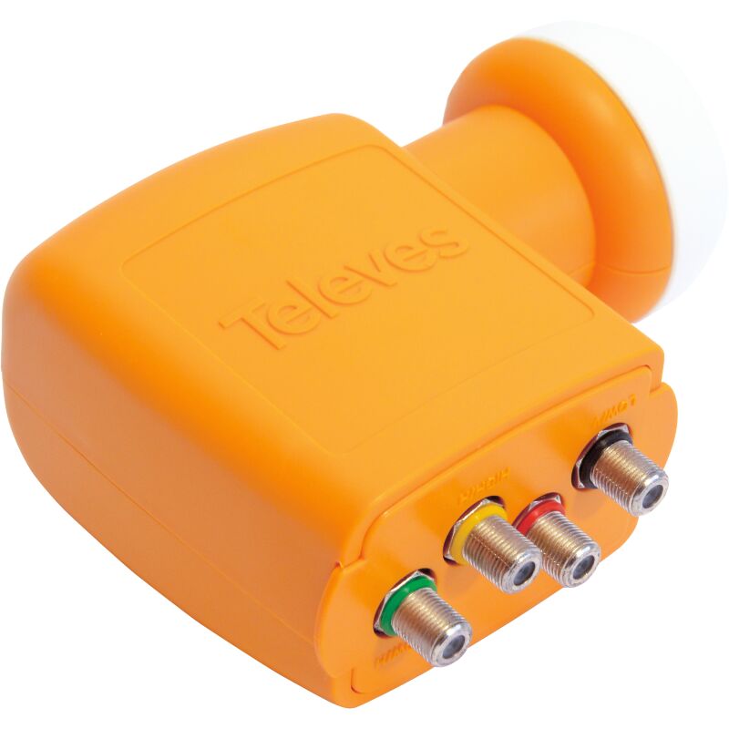 foto del prodotto convertitore lnb offset 4 uscite ha hb va vb 0.3db televes 747701