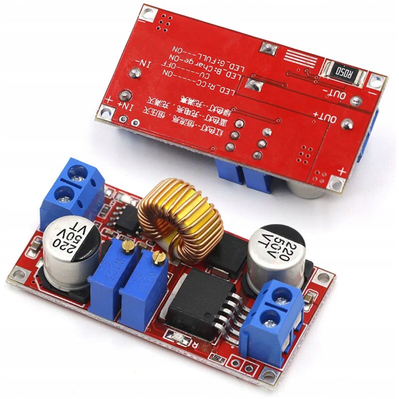foto del prodotto convertitore step down xl4015 cc cc 1,25 32 v cc cv 5 a