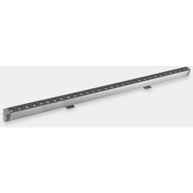 foto del prodotto convertt surface sistema lineal exterior para iluminar hacia arriba luz led blanco neutro 4000k aluminio anodizado