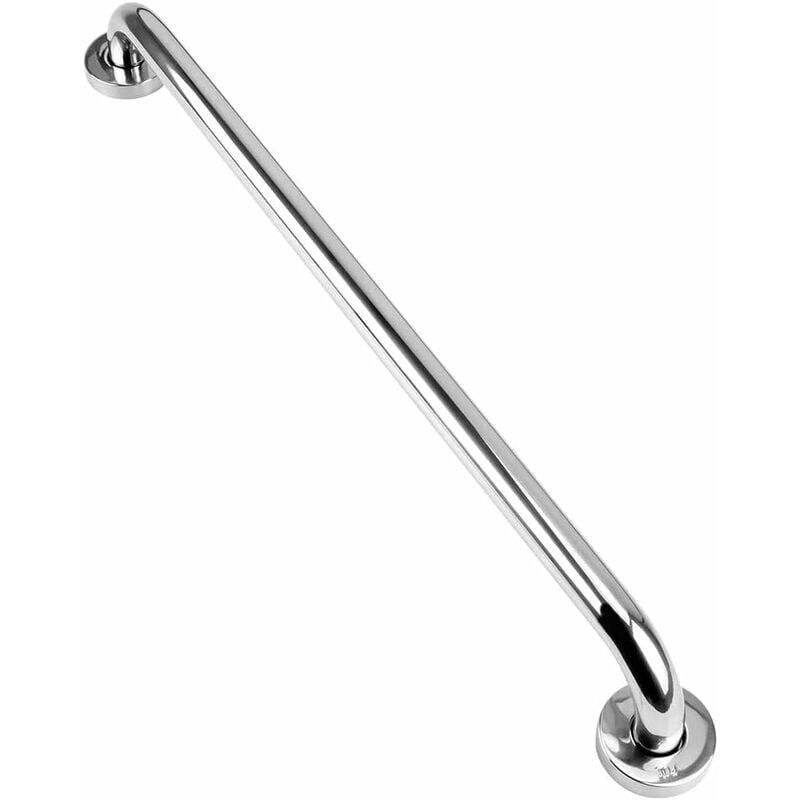 foto del prodotto coocheer barra di sostegno per bagno, 60 cm, acciaio inossidabile 304, maniglia di sicurezza, cromata, adatta per doccia, wc, cucina, camera da