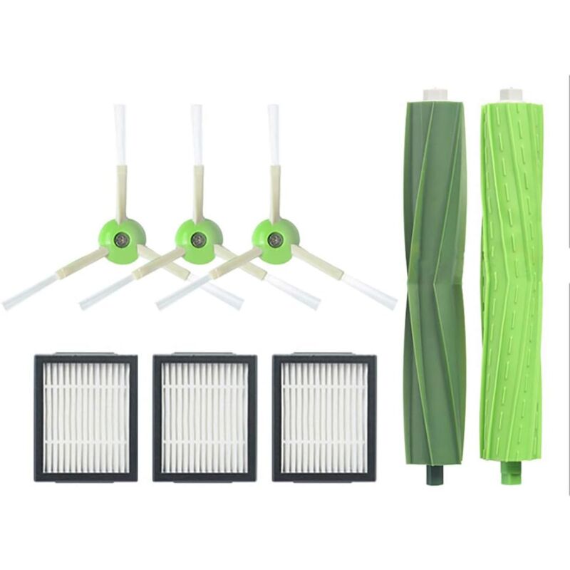 foto del prodotto coocheer kit di ricambio da 8 pezzi per irobot roomba, accessori per irobot roomba i7, i7 i7 plus, e5, e6, e7, filtro per aspirapolvere, spazzola