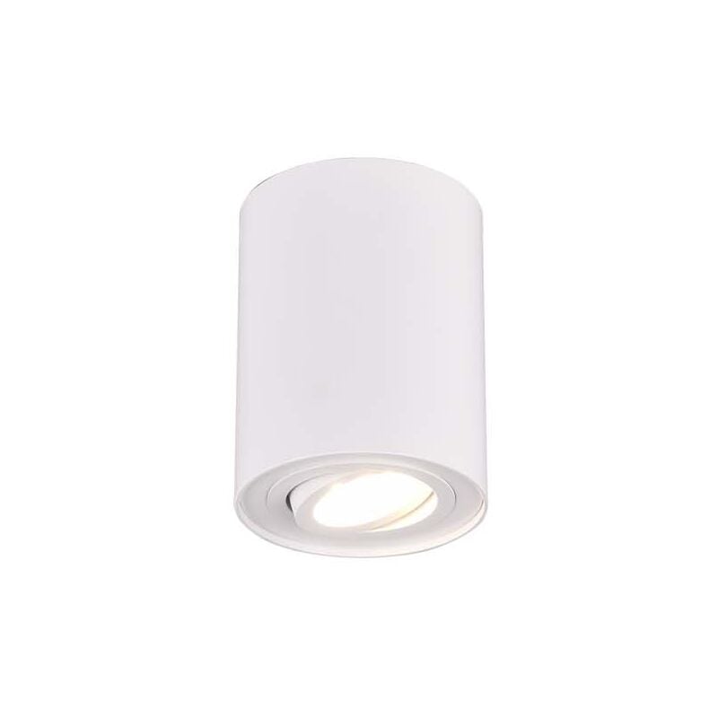 foto del prodotto cookie cilindro spot orientabile bianco d. 9,6cm h. 12,5cm