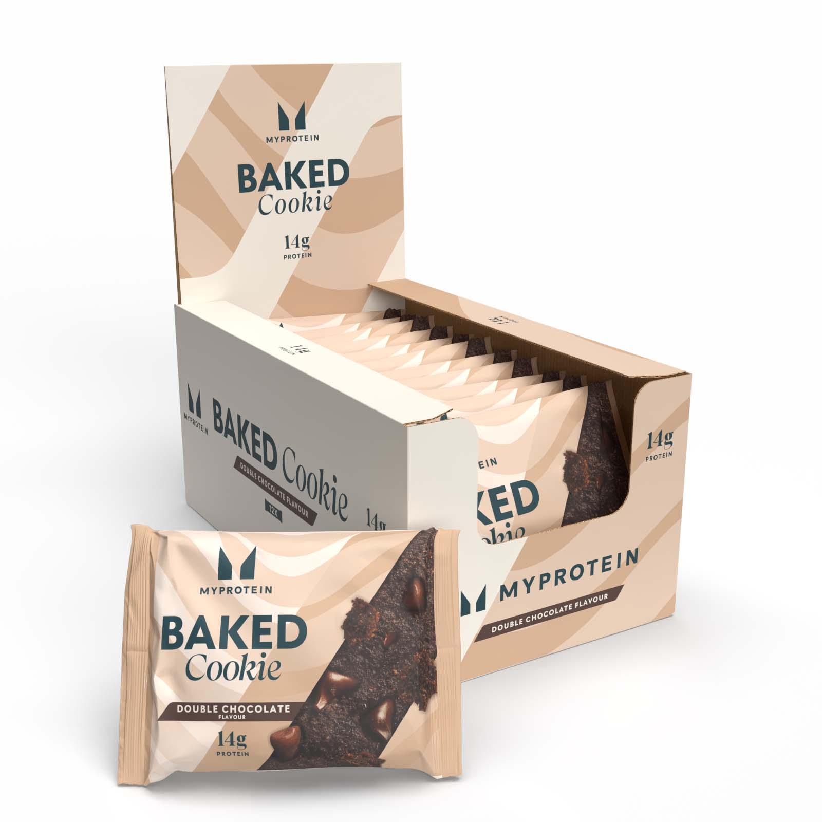 foto del prodotto cookie proteico al forno 12 x 75g cioccolato