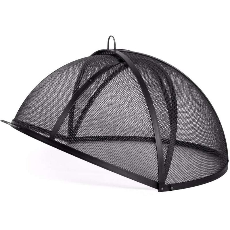 foto del prodotto cookking barbecue parascintille in rete apribile da 69 cm per braciere