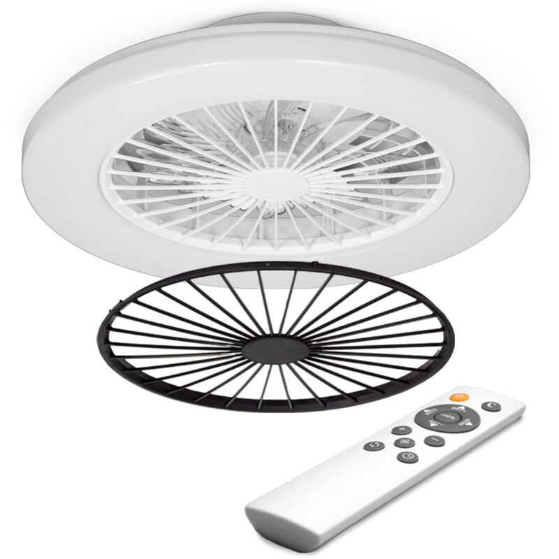 foto del prodotto cool clima ventilatore a soffitto con illuminazione a led telecomando