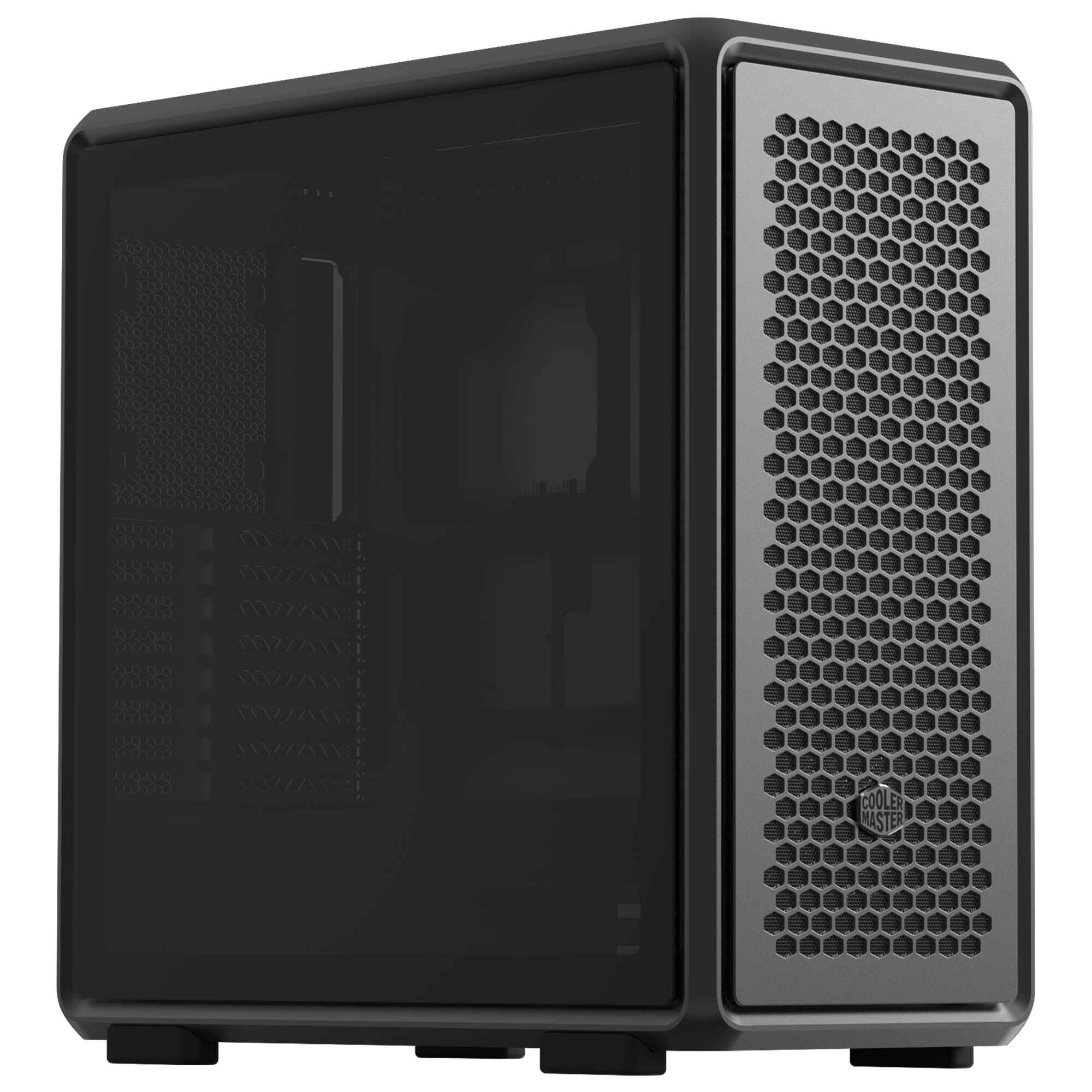 foto del prodotto cooler master case mb atx micro atx mini itx, 4 ventole no argb, supporto rad 360mm usb cc modulare