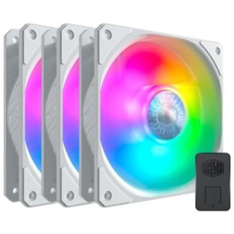 foto del prodotto cooler master ventola per case sickleflow 120 argb 3in1 mfx b2dw 183pa r1 