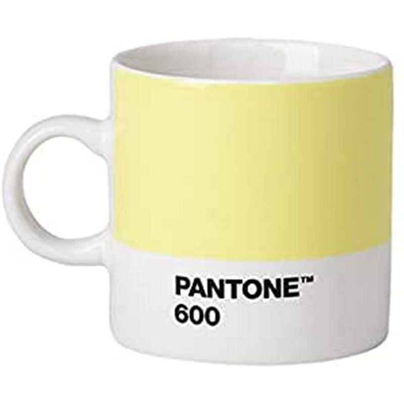 foto del prodotto copenhagen design pantone espresso, small coffee cup, fine china (ceramic), 120 ml, light yellow, 600 c, porcellana, one size