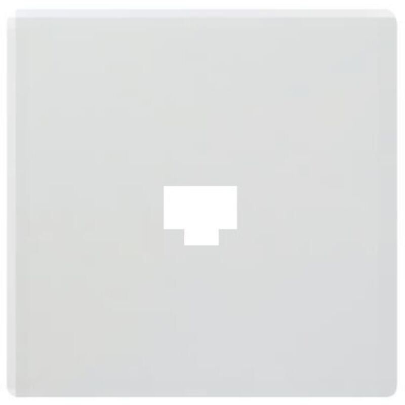 foto del prodotto coperchio 1 connettore rj bianco siemens delta style 5tg22782wh01