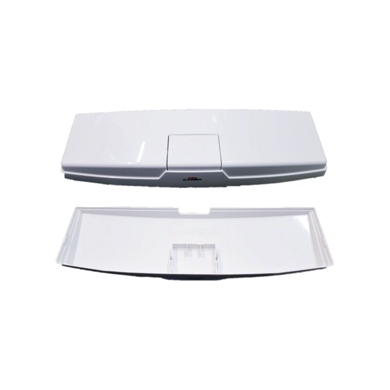 foto del prodotto coperchio 2008 per cassetta wc esterna bianco completo di tasto 300652 - kariba