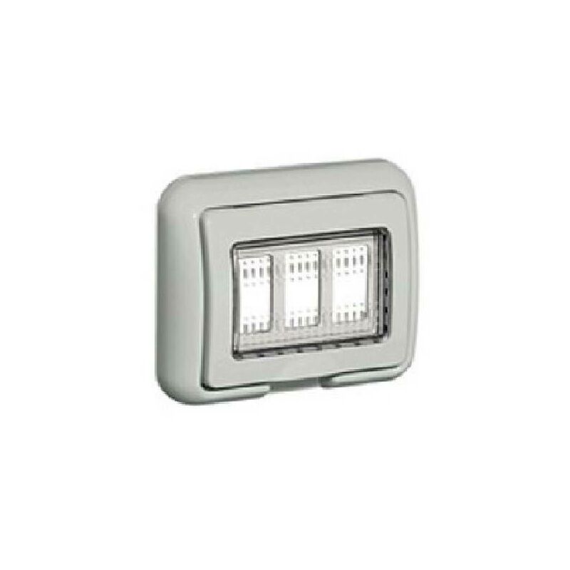 foto del prodotto coperchio 3 moduli idrobox ip55 per serie matix 25603 bticino
