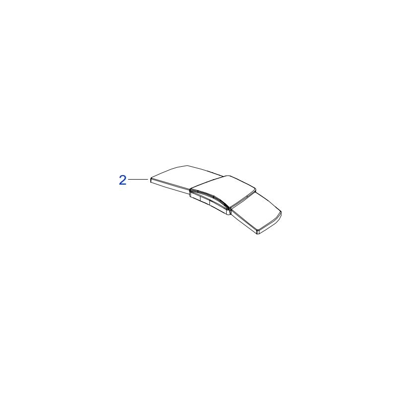 foto del prodotto coperchio bumper originale ambrogio robot twenty zr