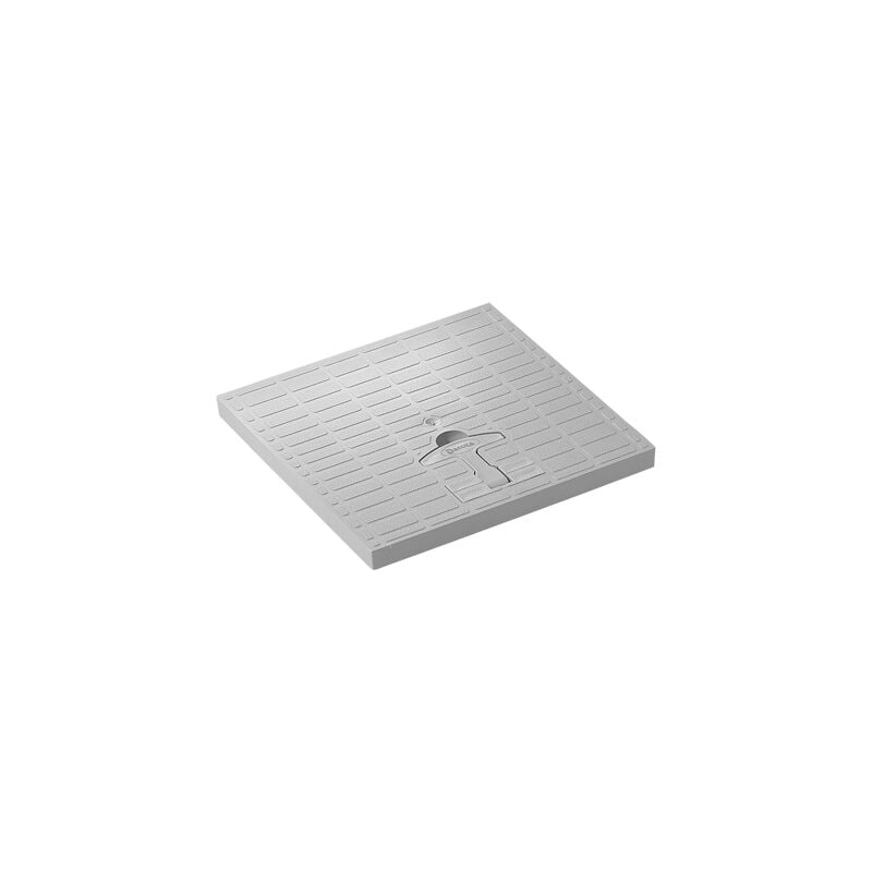 foto del prodotto coperchio con maniglia per pozzetto lung. 20 larg. 20 alt. 2.7 cm 