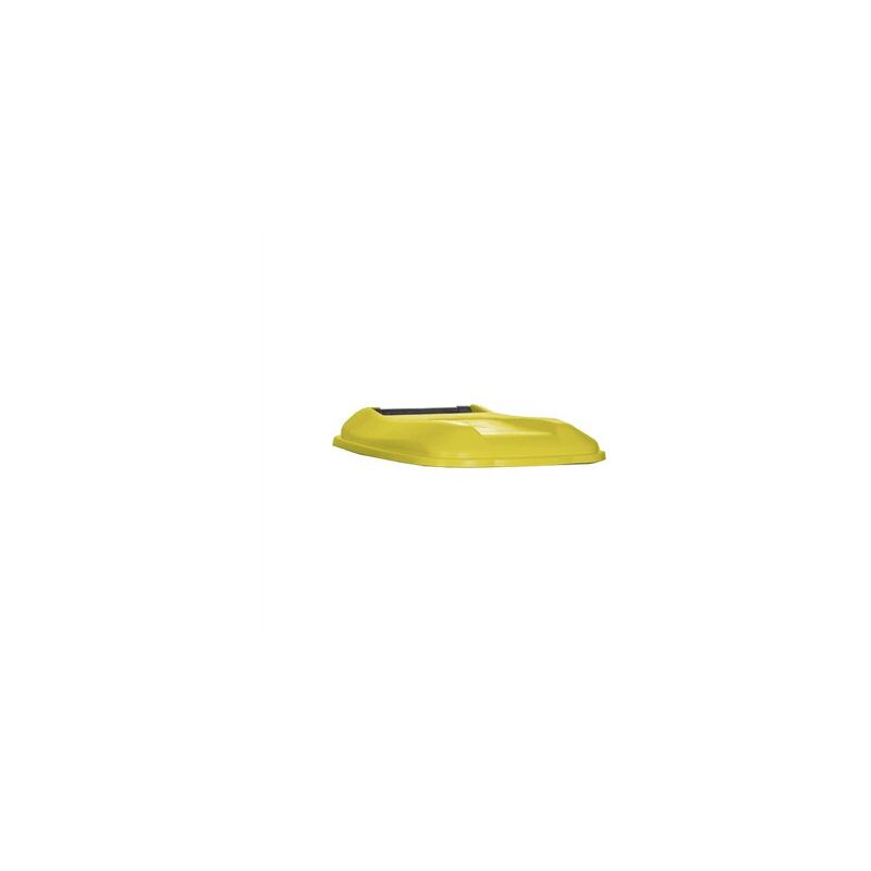 foto del prodotto coperchio contenitore giallo 100 120lt tayg