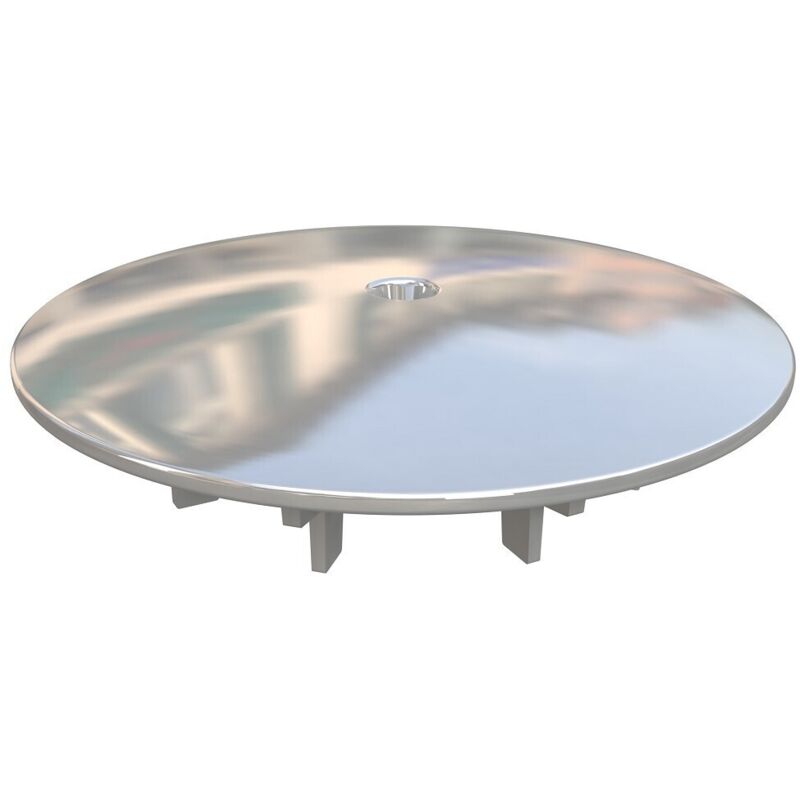 foto del prodotto coperchio cover piletta mod lyonnaise bonomini in abs cromato d120mm inserto