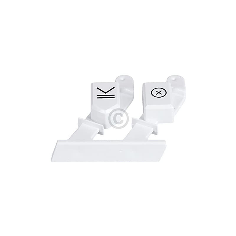 foto del prodotto coperchio del pulsante destro compatibile con bauknecht 481010731859 doppio vano per lavatrice in cima