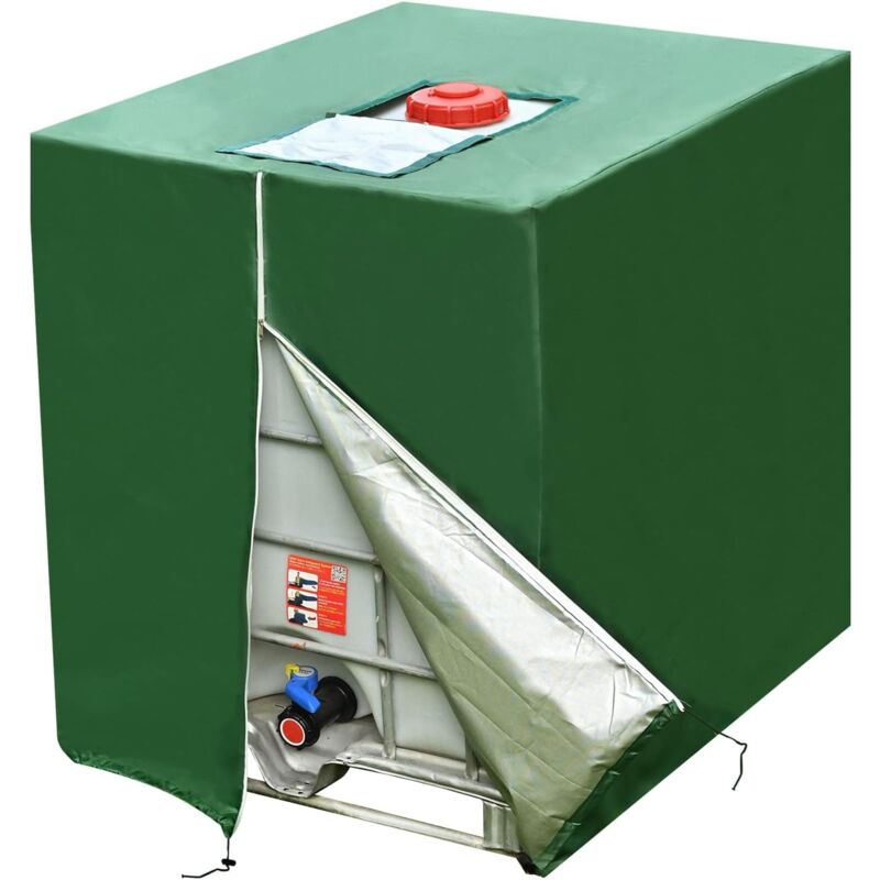 foto del prodotto coperchio del serbatoio 1000l anti uv 420d con cerniera in cordino coperchio del contenitore ibc serbatoio dell acqua