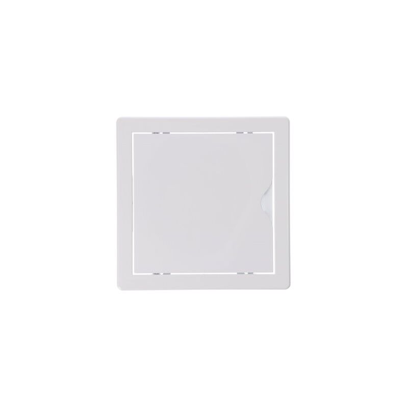foto del prodotto coperchio di ispezione edm 87739 bianco da incasso quadrato 16,5 x 16,5 cm