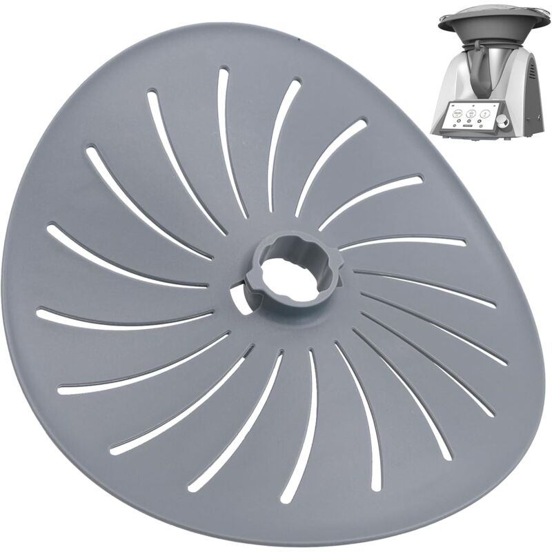 foto del prodotto coperchio di protezione per disco di cottura e lama per thermomix tm6 tm5 tm31, accessorio thermomix, protezione per inserto robot da cucina, senza