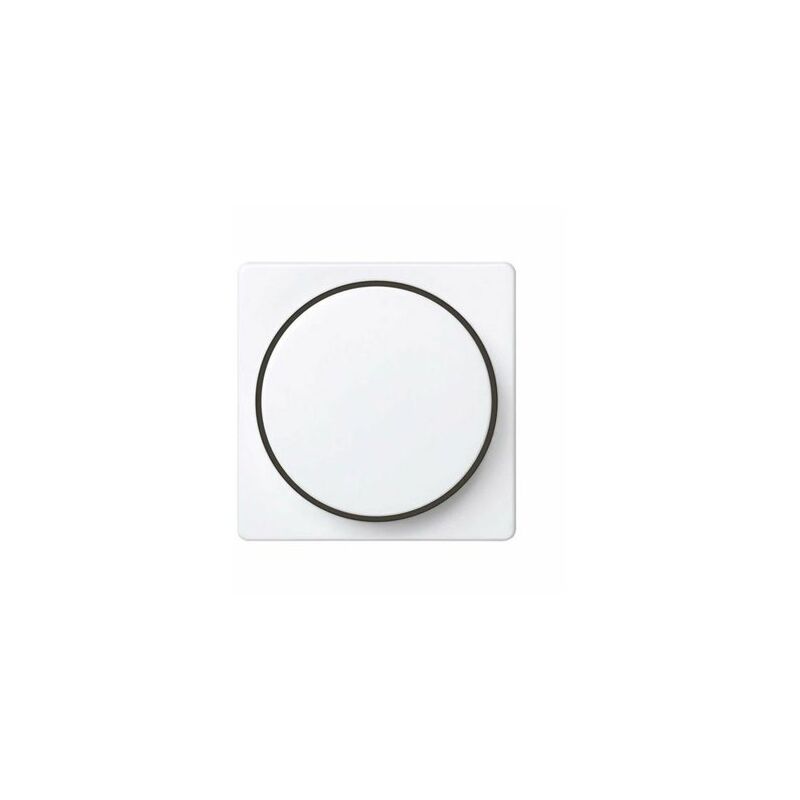 foto del prodotto coperchio e pulsante regolatore elettronico simon 27 450w bianco neve