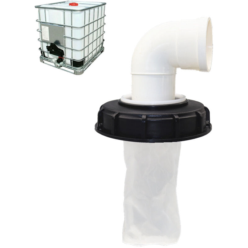 foto del prodotto coperchio filtro ibc accessori per serbatoi ibc coperchio filtro in nylon da 165 mm con filtro a rete coperchio superiore per barile in argilla per