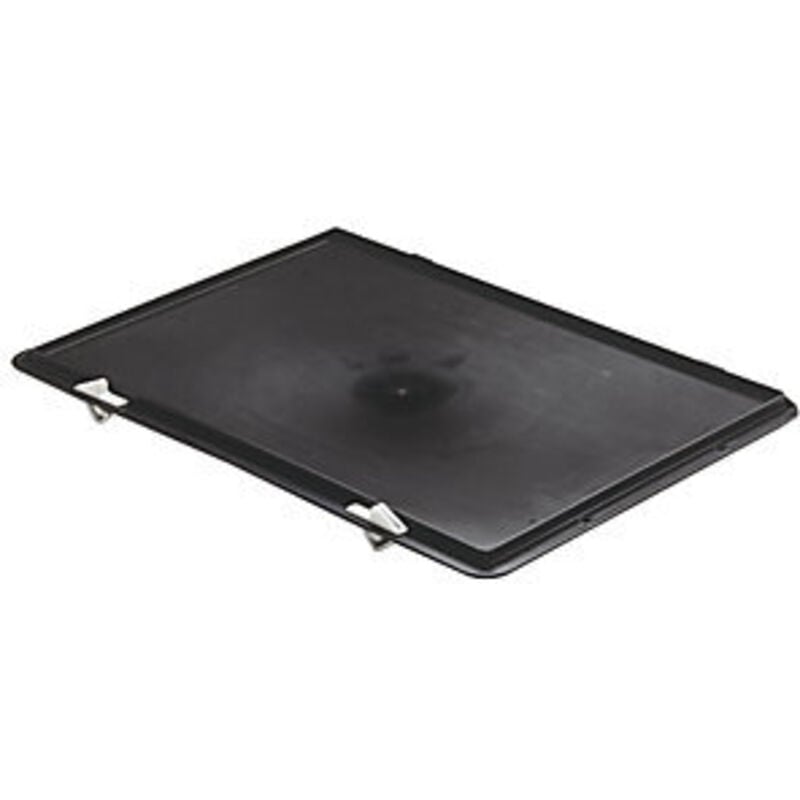 foto del prodotto coperchio l400xp300mm nero pp per trasporto scatola impilabile 4pz / scatola la-ka-pe