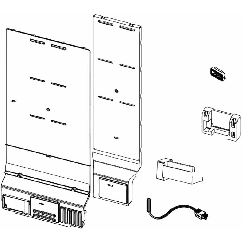 foto del prodotto coperchio originale frigorifero, congelatore samsung 4357572