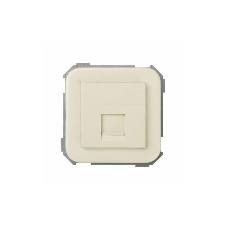 foto del prodotto coperchio per 1 connettore rj amp avorio simon 31085 61