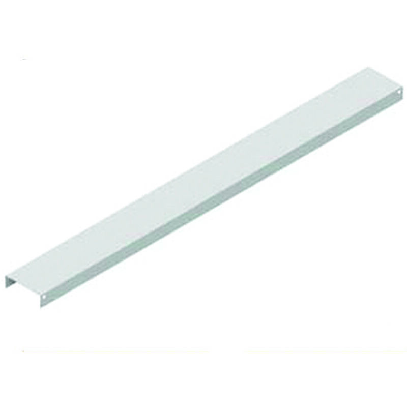 foto del prodotto coperchio per doppio fondale in lamiera grigio ral 7035 mm.1330 l.x80 p.
