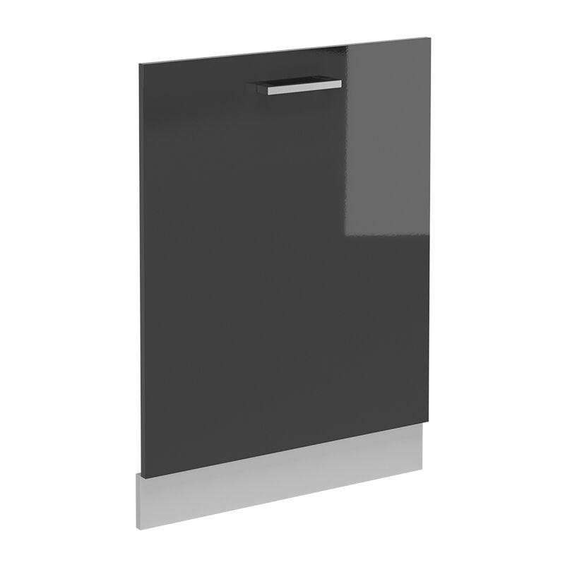 foto del prodotto coperchio per lavastoviglie r line, antracite lucido, 60 cm senza piano di lavoro vicco