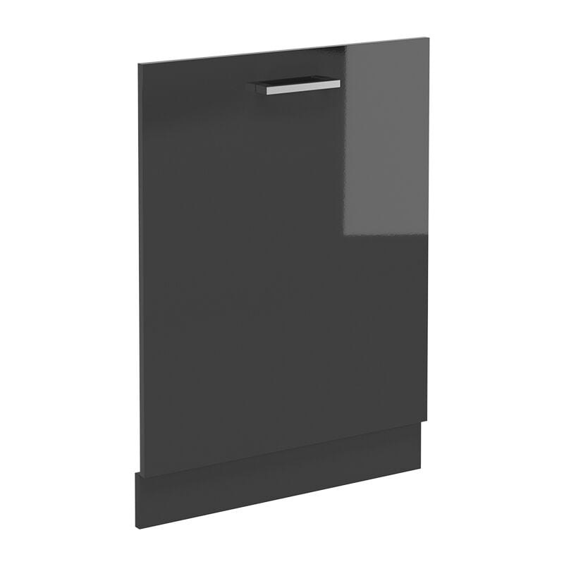 foto del prodotto coperchio per lavastoviglie r line, antracite lucido, 60 cm senza piano di lavoro vicco
