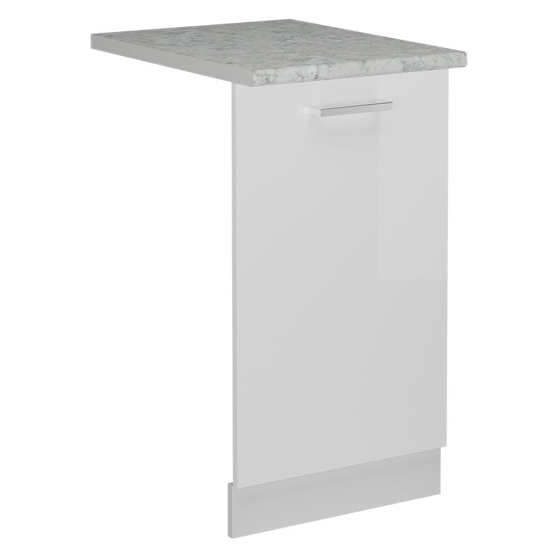 foto del prodotto coperchio per lavastoviglie r line, bianco lucido, 45 cm , pl marmo vicco