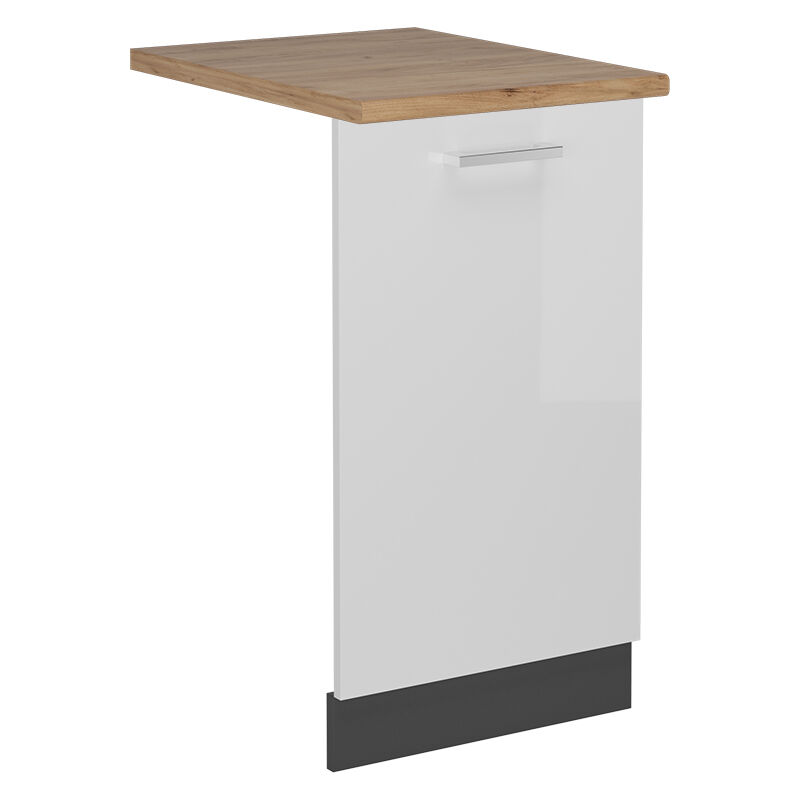 foto del prodotto coperchio per lavastoviglie r line, bianco lucido, 45 cm , pl rovere vicco