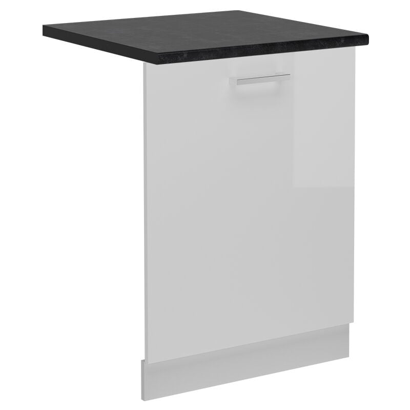 foto del prodotto coperchio per lavastoviglie r line, bianco lucido, 60 cm , pl antracite, vicco
